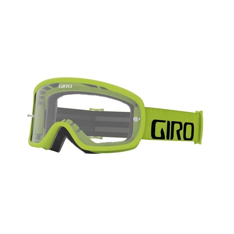 Giro Tempo MTB Unisex Dirt Mountain Cycling Goggles Lime (2022) Clear