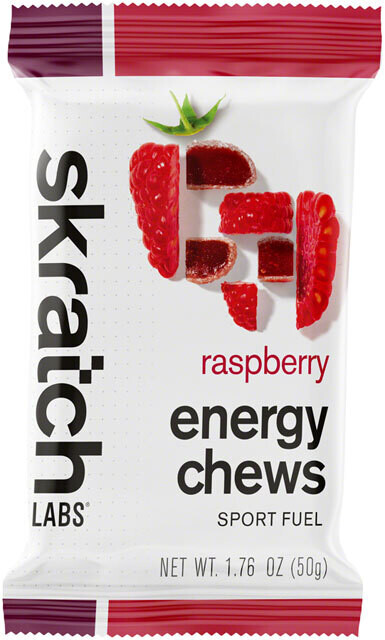 Skratch Labs Sport Energy Chews: Raspberry