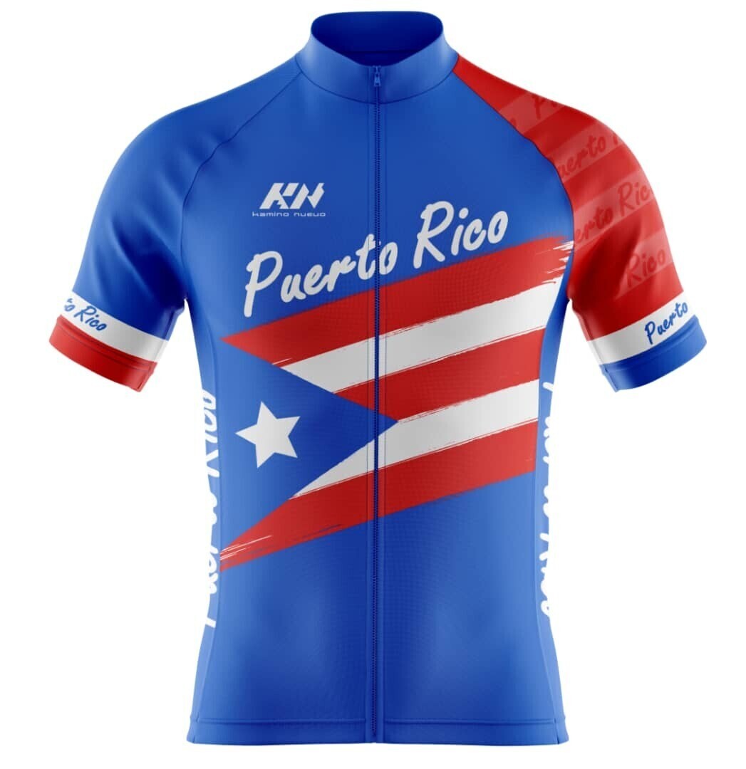 Kamino Nuevo Unisex PR Flag Kid Jersey Blue XL/150