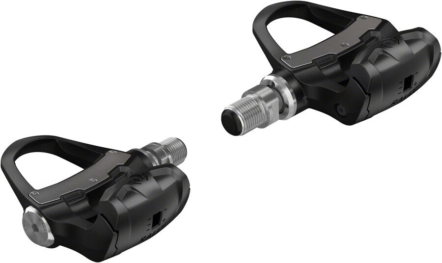 Garmin Rally RS200 Power Meter Pedals - Single Sided Clipless, Composite, 9/16&quot;, Black, Pair, Dual-Sensing, Shimano SPD-SL
