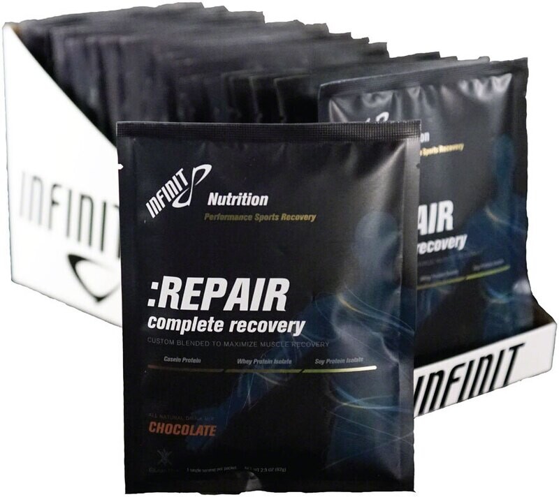 Infinit Nutrition Repair Recovery Drink Mix: Chocolate 1pk 2.9oz
