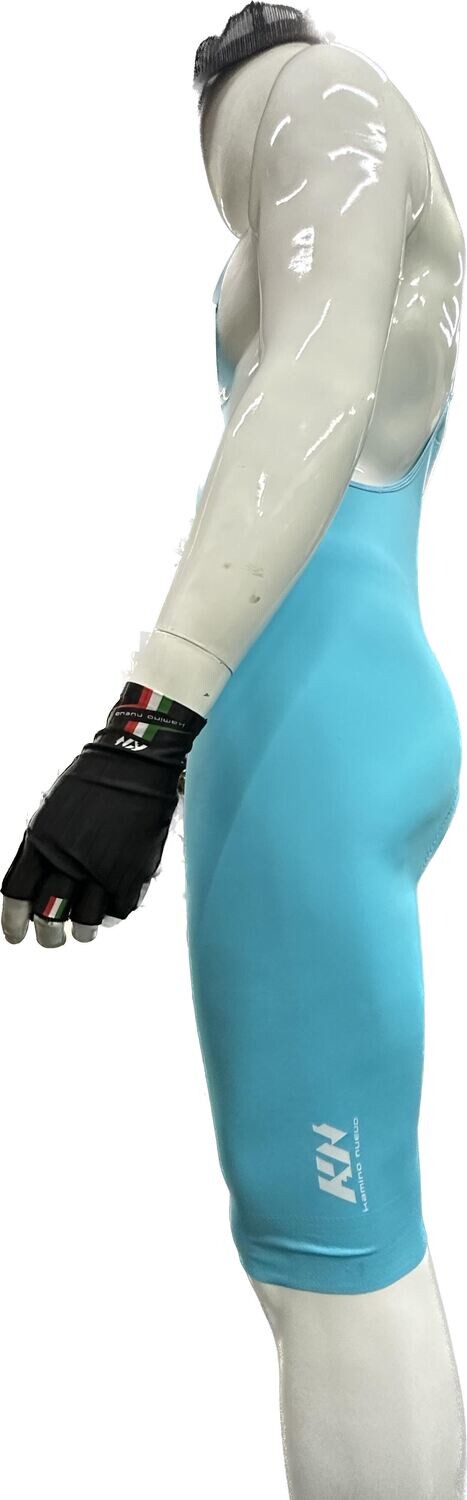 KN Bib Short Lycra Elite Turquoise Small
