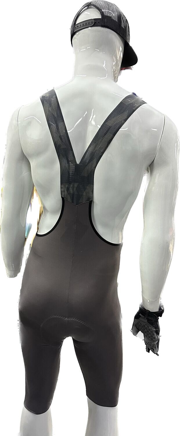 KN Bib Short Lycra Elite Gray Small