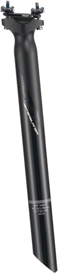 FSA Afterburner SBO Seatpost 27.2x350mm, Black