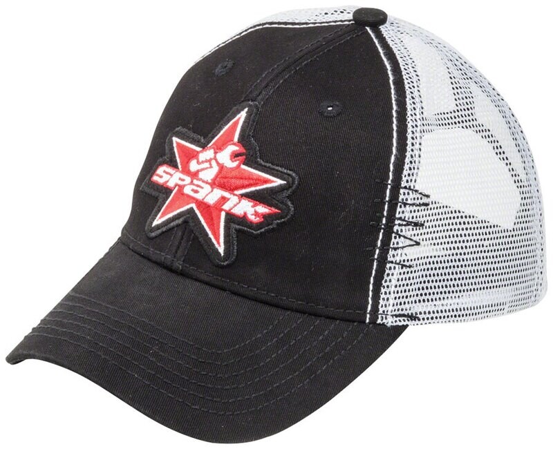 Spank Industrial Revolution Mesh Hat - Black/White, One Size