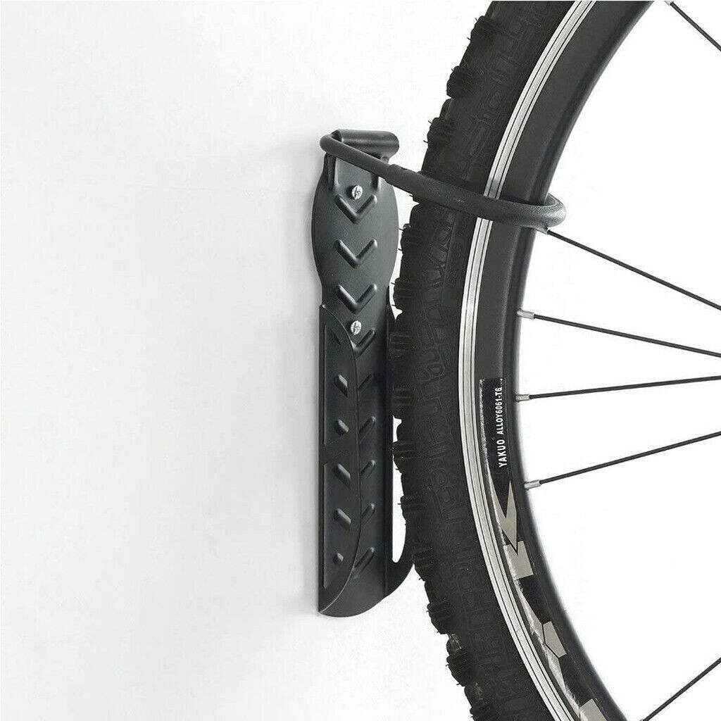 Delta Leonardo wall rack + tire tray 1 bike - black