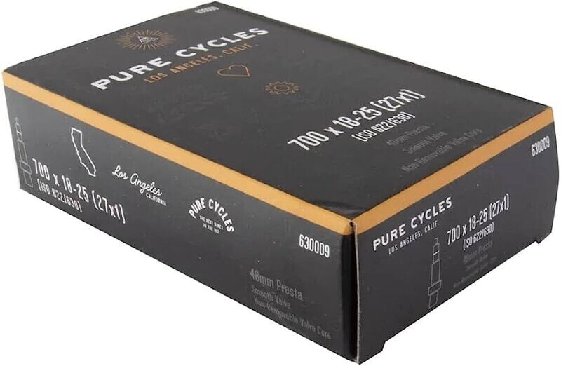 Pure Cycles Tubes Pure 700X18-25 27X1 Pv48