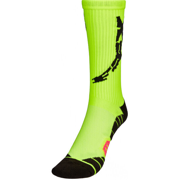 Fox 8&quot; Ranger Lunar Cushion Socks Men fluorescent yellow S/M 8-11