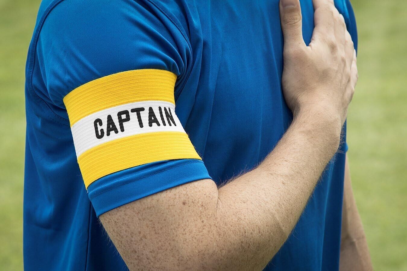 Champro Soccer Captain's Arm Bands Blue Adult