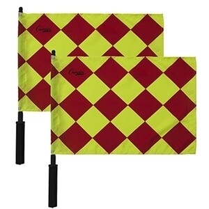 Champion Sports Diamond Pattern Linesman&#39;s Flag 2-pcs