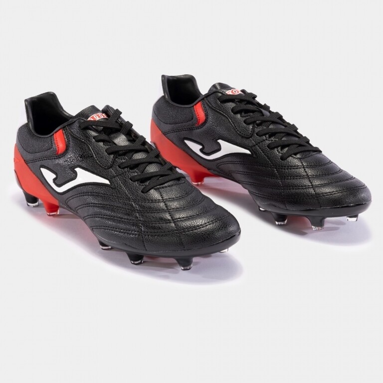 JOMA AGUILA CUP 2301 BLACK RED FIRM GROUND