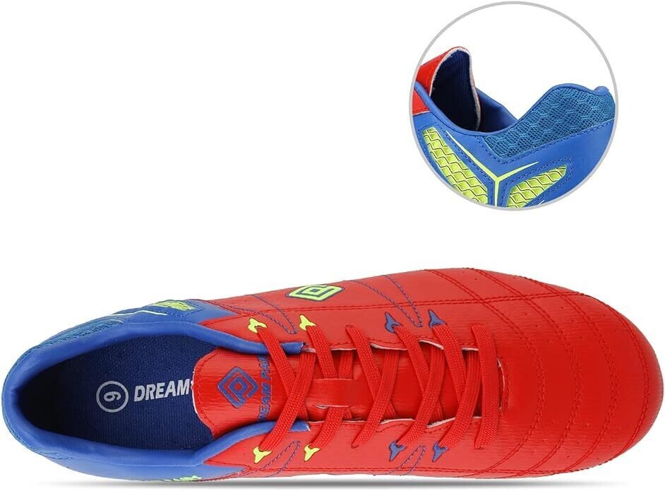 Men's Cleats Football Soccer Shoes Red