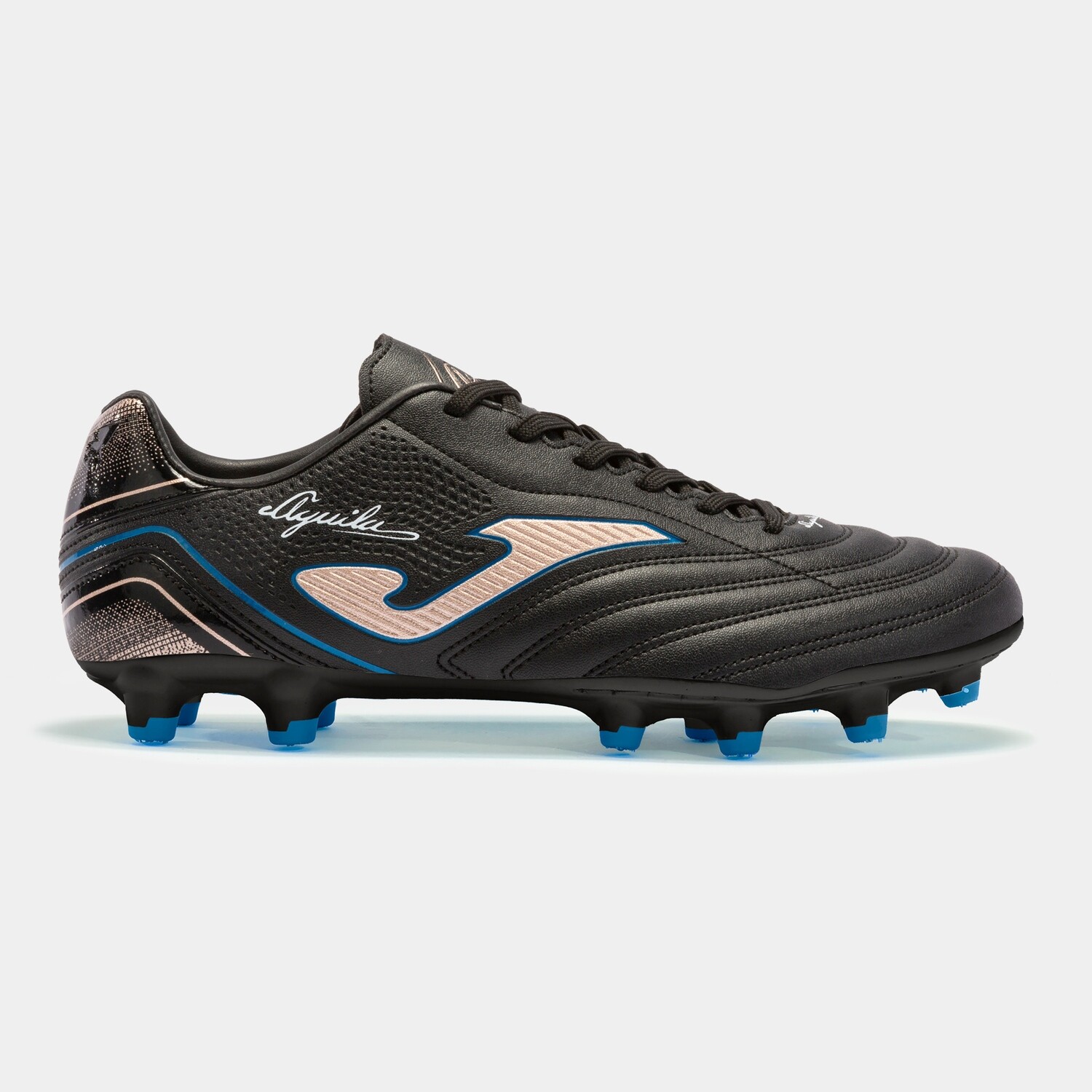 JOMA SHOES AGUILA 2301 BLACK GOLD FIRM GROUND 6.5-12