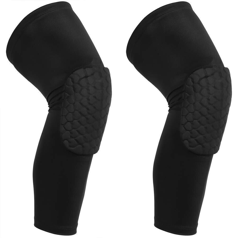 Omega Basketball, Soccer, Volleyball Knee Protective Pad Anti slip  Leg Sleeve Size XL
