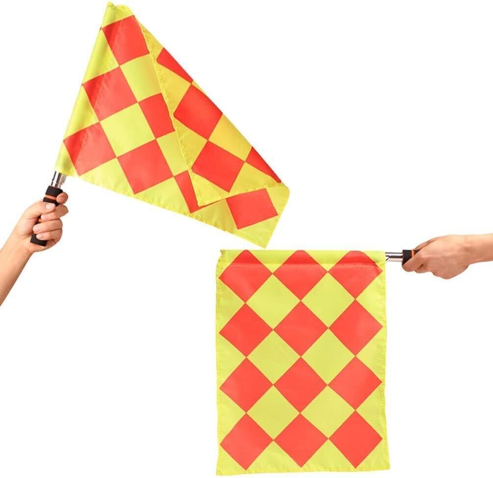 Omega Football Soccer Referee Flags 2-Flags