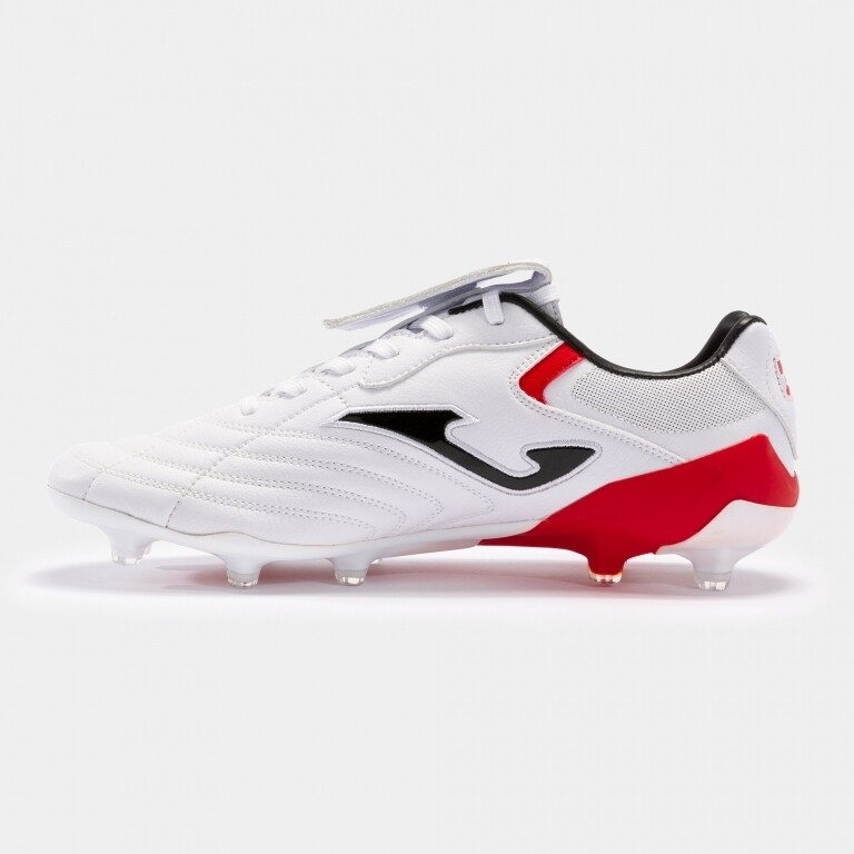 JOMA SHOES AGUILA CUP 2302 WHITE RED FIRM GROUND 7-10.5