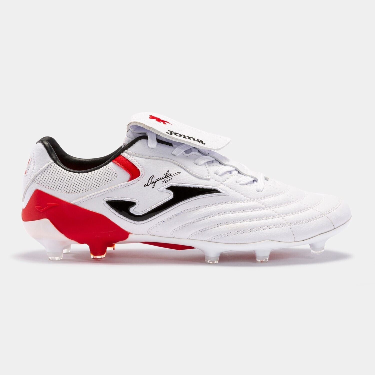 JOMA SHOES AGUILA CUP 2302 WHITE RED FIRM GROUND 7-10.5