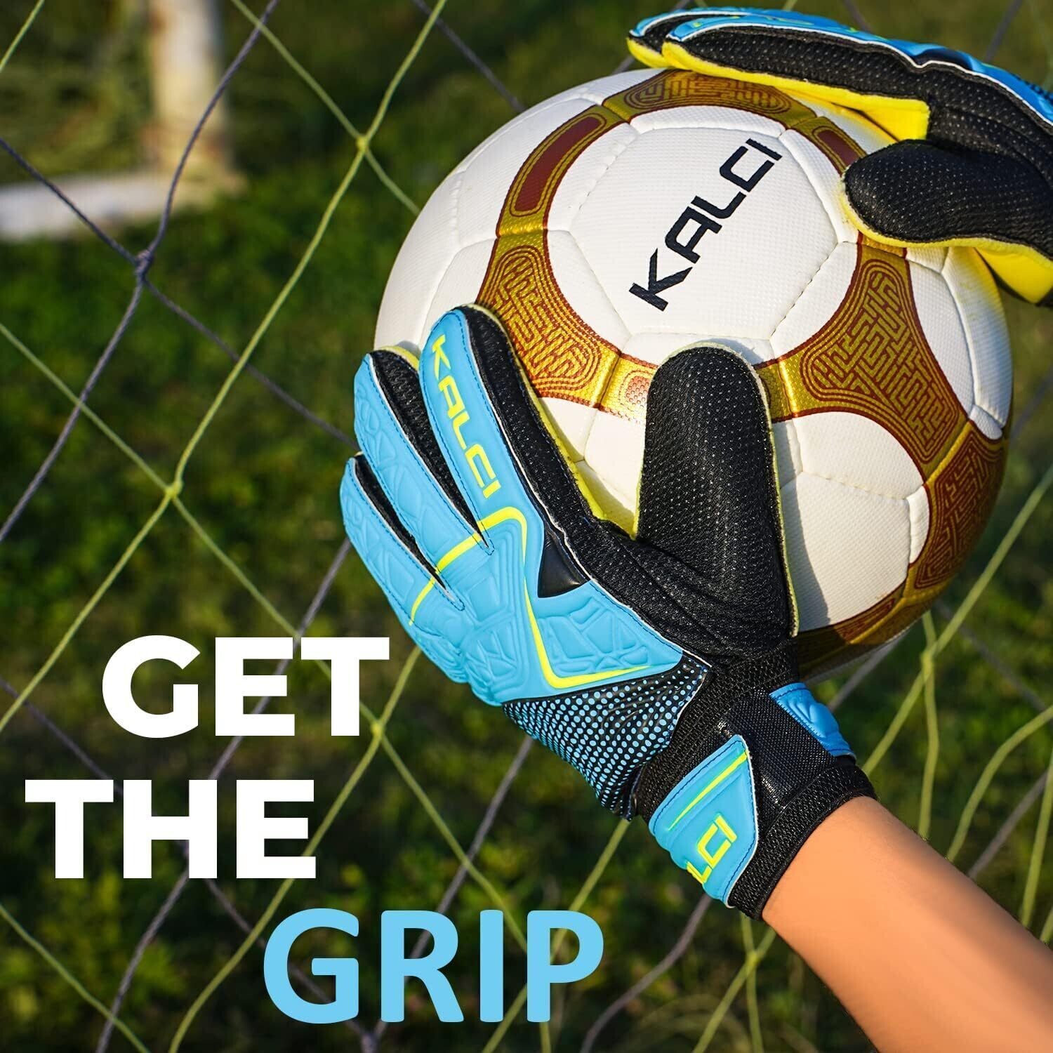 Soccer Gloves Youth/Adult for Ultimate Grip &amp; Protection