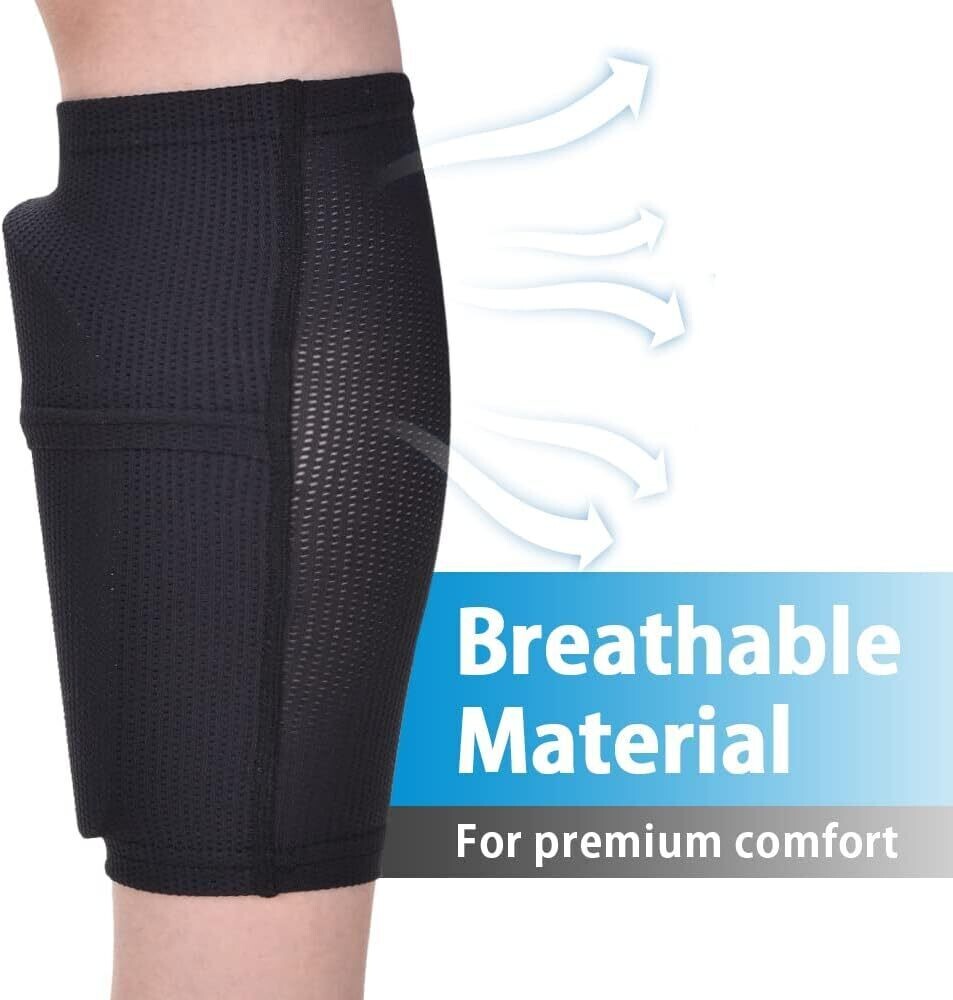 The Shin Guard Sleeve (2 pairs) Black L
