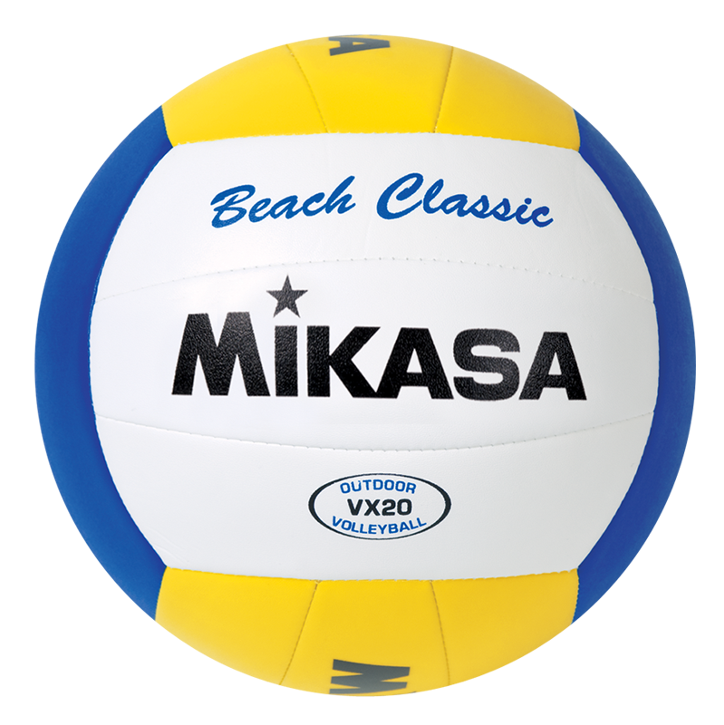 Mikasa VX20 Beach Classic Volleyball White