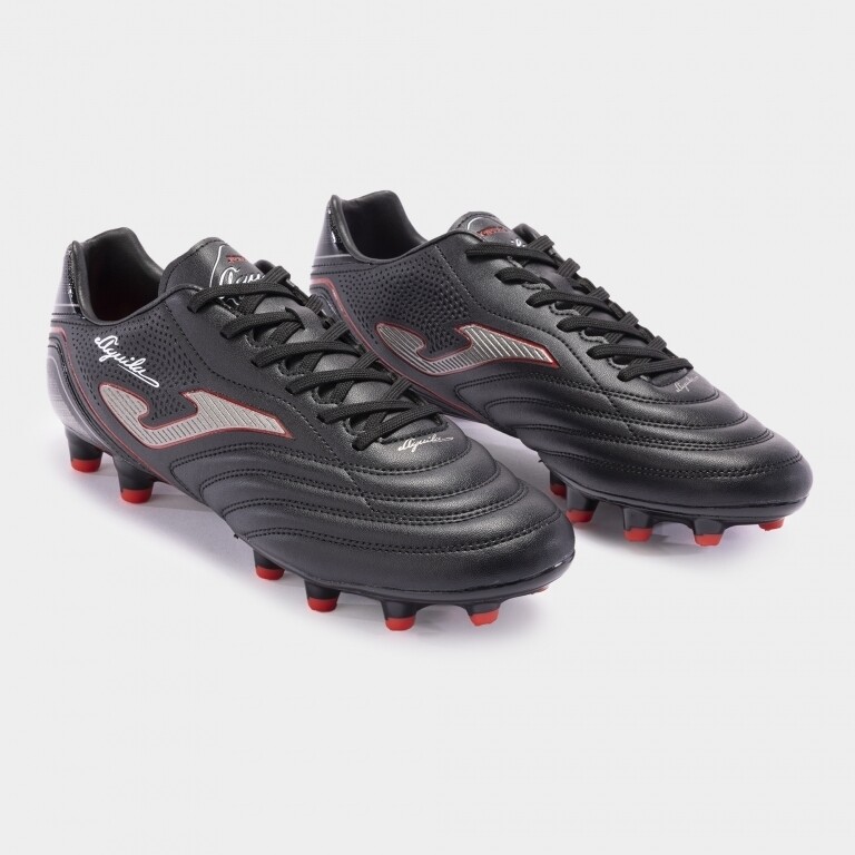 JOMA SHOES AGUILA 2301 BLACK RED FIRM GROUND  6.5-12