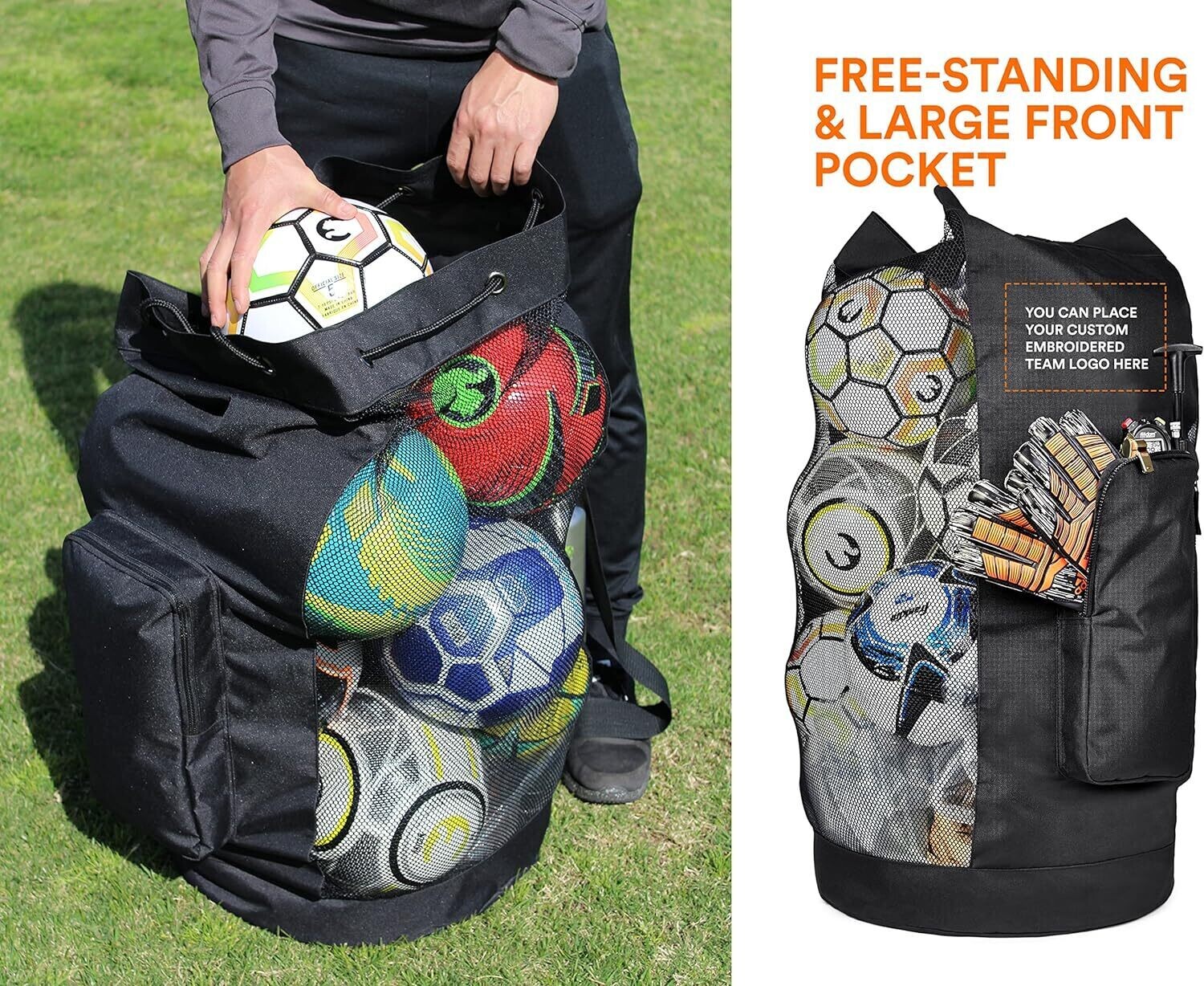 Omega Heavy Duty Carry Bag 17" x 17" x 37" Mesh / Polyester