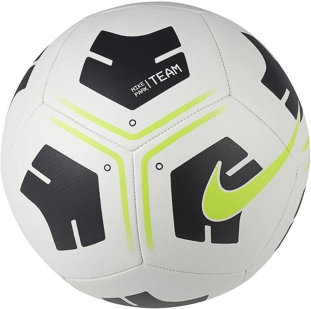Nike Park Team Soccer Ball - White/Volt Size 5