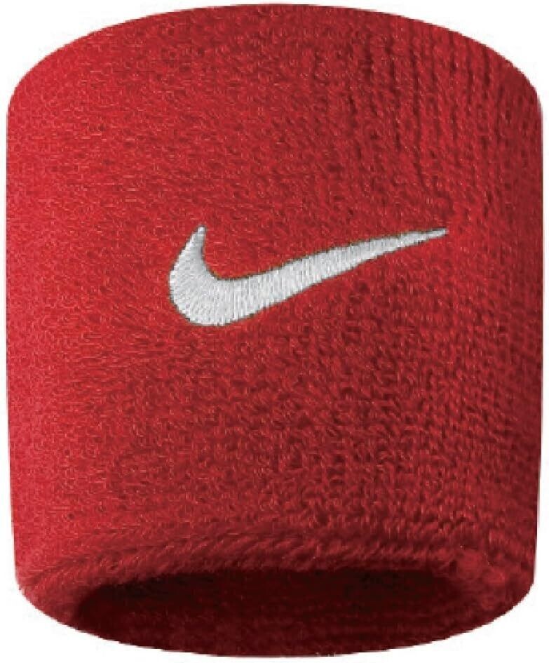 Nike Swoosh Wristbands Red 1-Pair