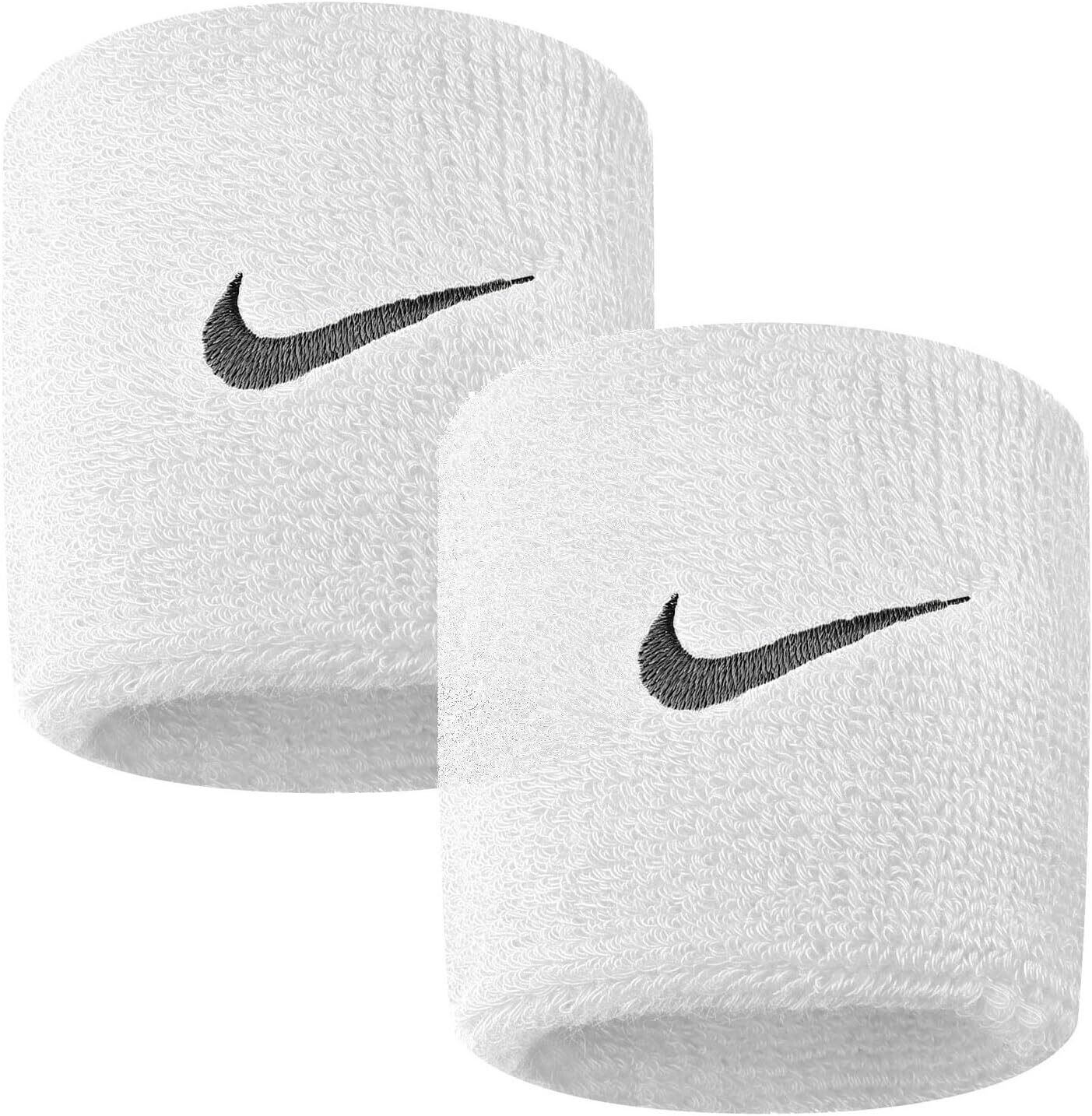 Nike Swoosh Wristbands White 1-Pair