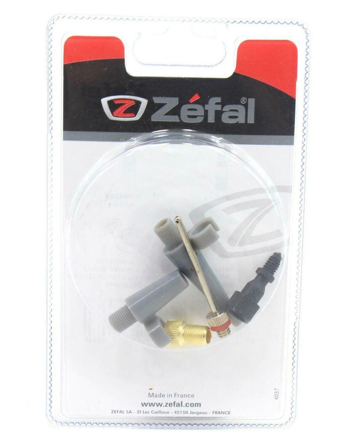 Zefal Pump Adapter Kit for Sports Ball, Tire, Inflatable Toy Inflation Needle