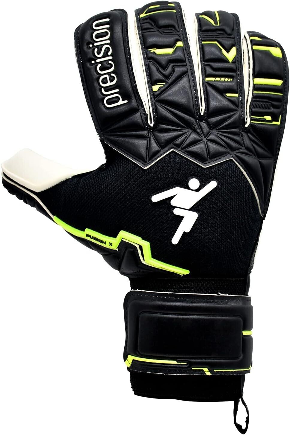 Precision Fusion X Pro Roll Finger Giga Junior Goalkeeper Gloves