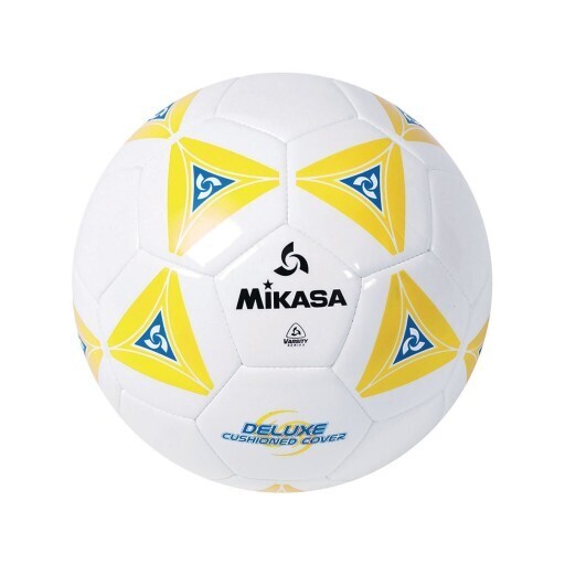 Mikasa SS30-B Serious Soccer Ball Yellow White Size 3