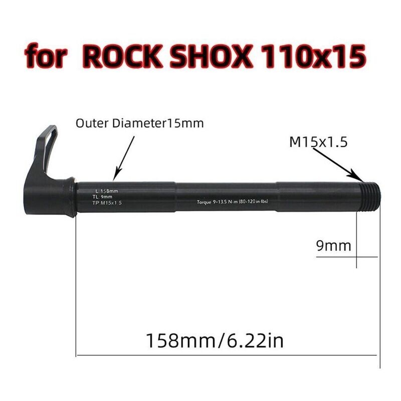 Thru Axle 15X110 Thru Axle For RockShox