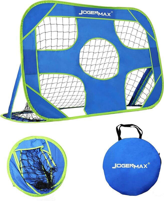 Kids Soccer Goal- 2 in 1 Portable Pop Up Soccer Goals Nets for Backyard