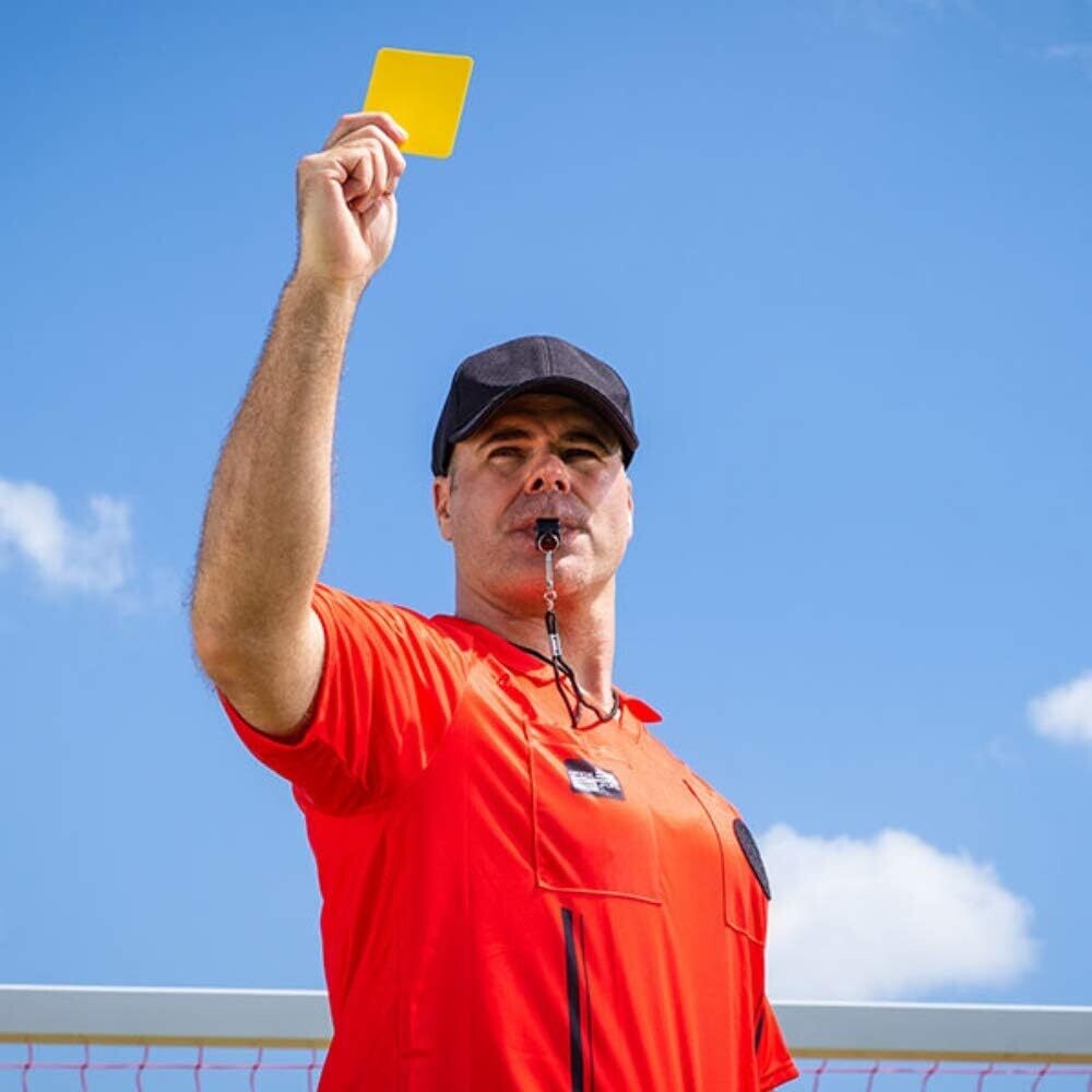 Champion Sports Referee Cards (Includes 1 red and 1 yellow referee card)