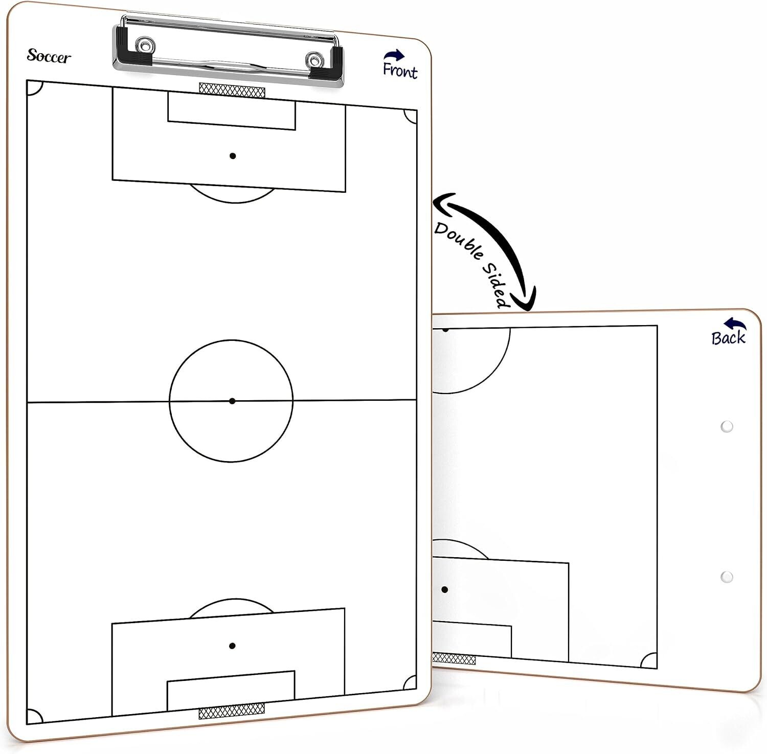 Soccer Dry Erase Coaching Board 15&quot;x9&quot; Soccer Whiteboard