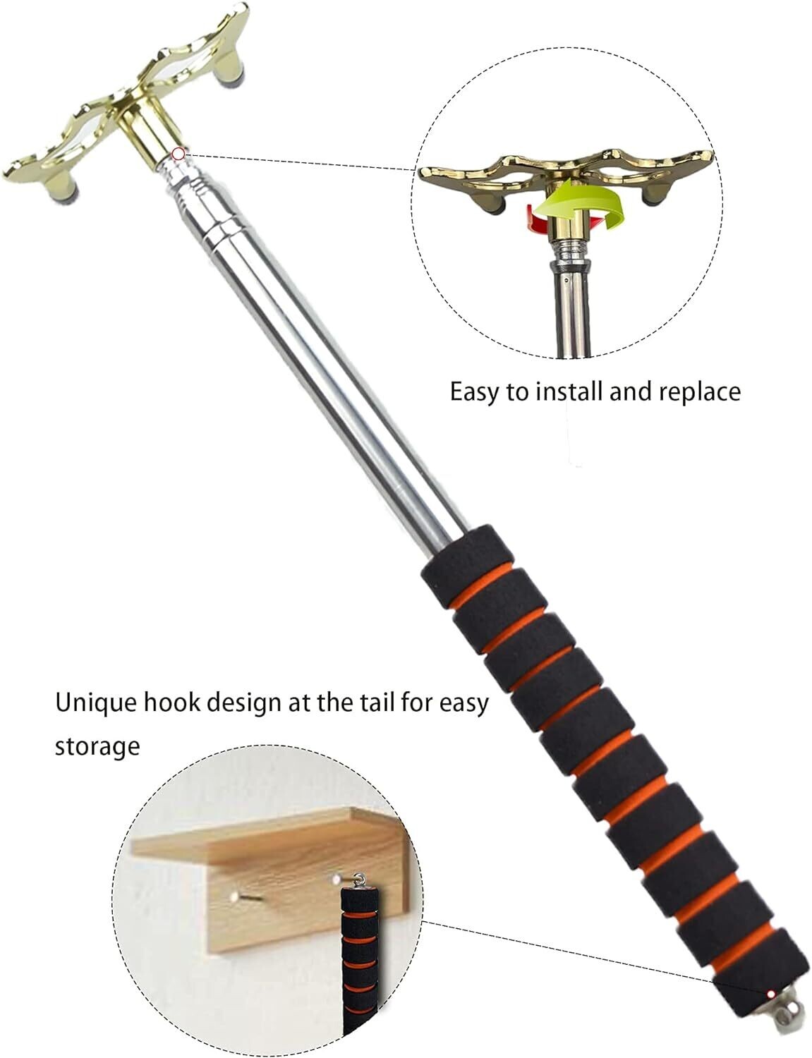 Billiards  Retractable Billiards Cue Bridge