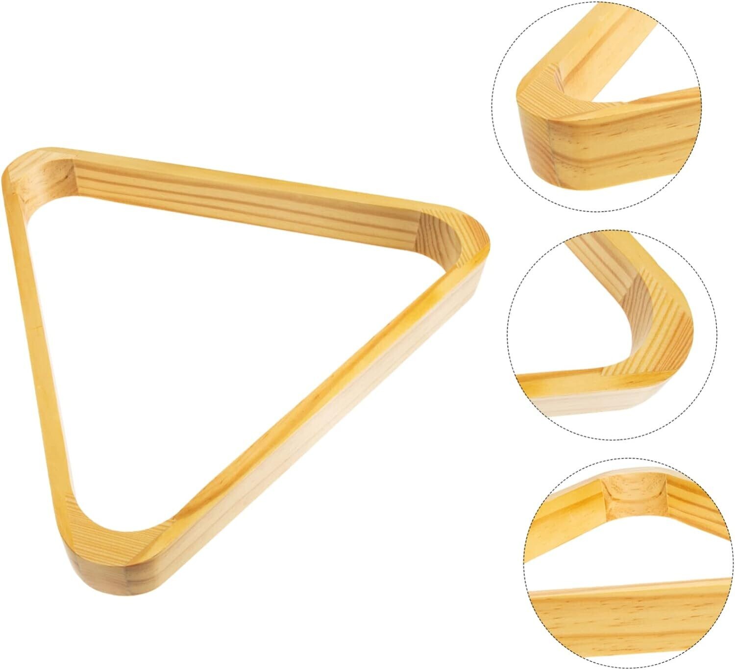 Billiard Wood Frame Pool Table Triangle