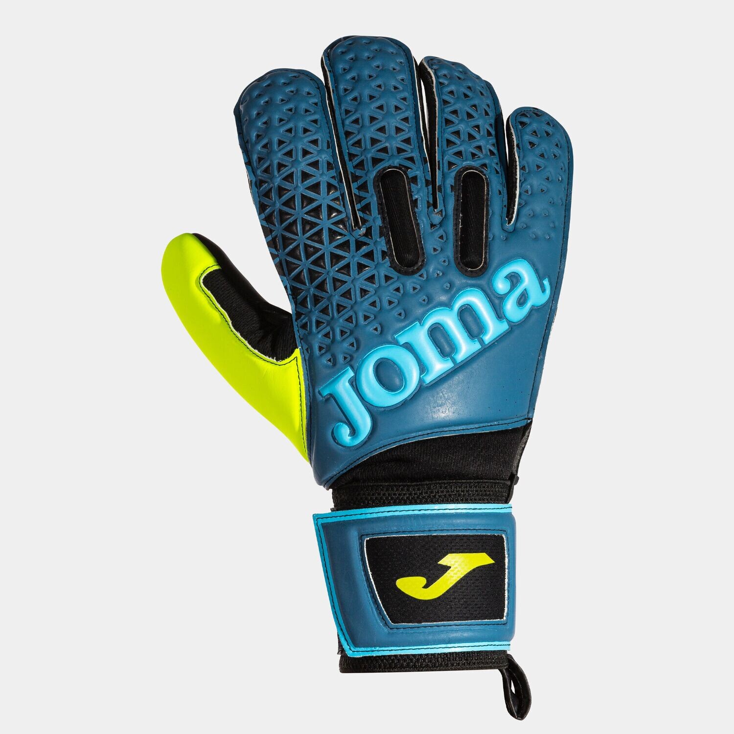 Joma Premier Goalkeeper Gloves Black Flour Yellow