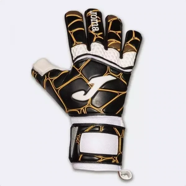Joma GK Pro Goalkeeper Black Gold Gloves, Size: 7