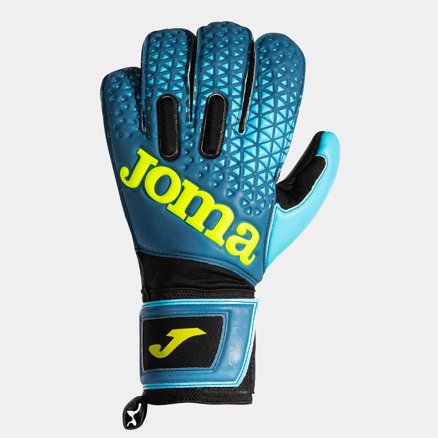 Joma Premier Goalkeeper Gloves Black Flour Yellow