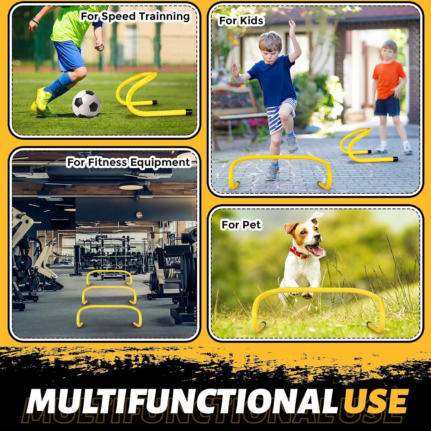 Agility Training Hurdles 6-PCS