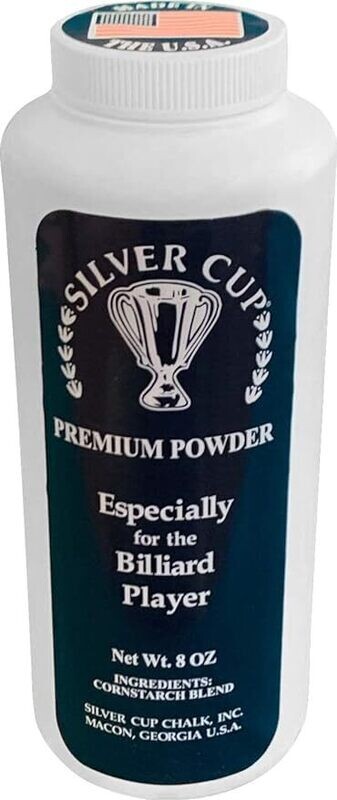 Silver Cup Billiard/Pool Premium Powder Hand Chalk, 8oz