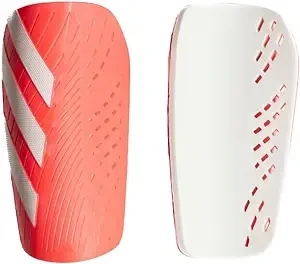 adidas Unisex-Kids Tiro Match Shin Guards,  Sol Red White