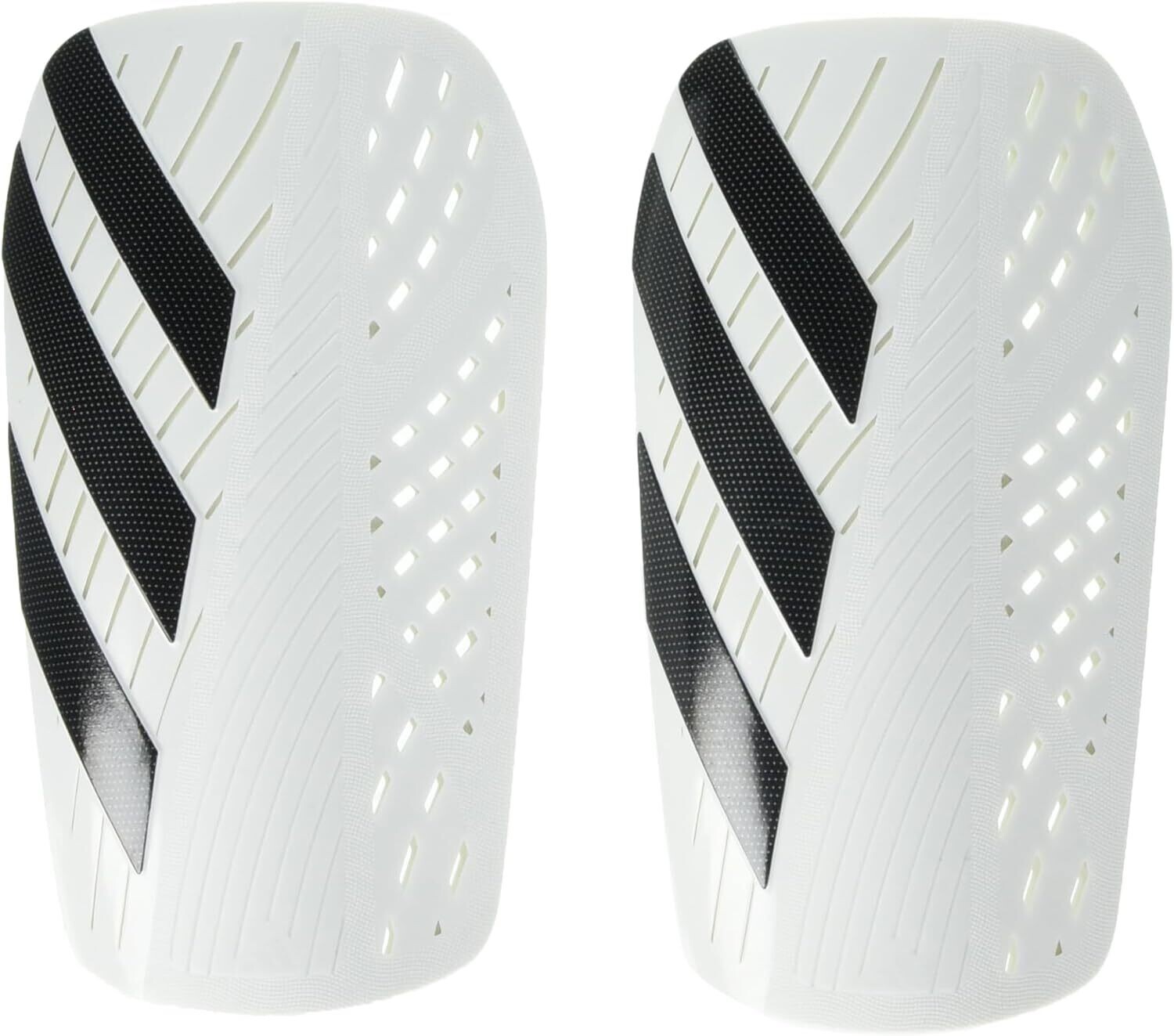 adidas Tiro Club Shin Guards White Black