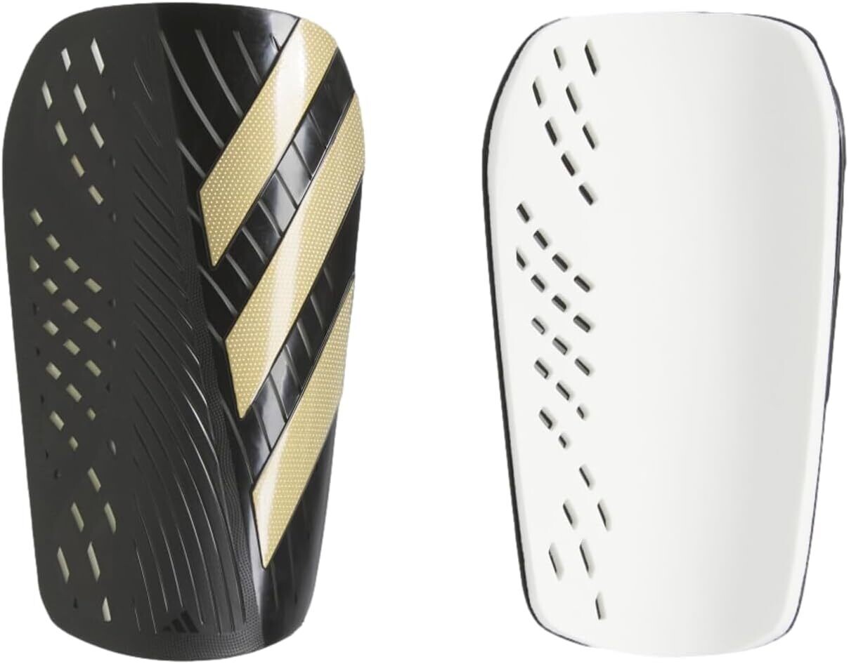 adidas Tiro Club Shin Guards Gold Black