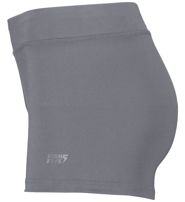 High Five Lady Volleyball and Any Sports Shorts Gray