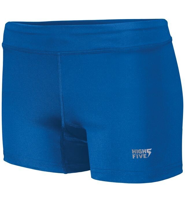 High Five Lady Volleyball and Any Sports Shorts Blue
