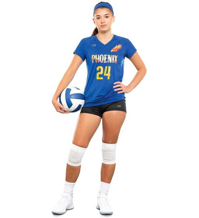 High Five Lady Volleyball and Any Sports Shorts Black
