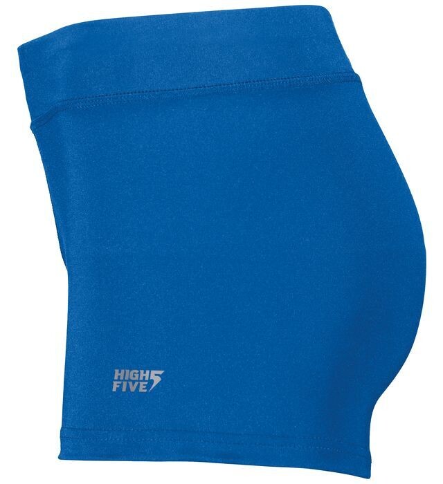 High Five Lady Volleyball and Any Sports Shorts Blue